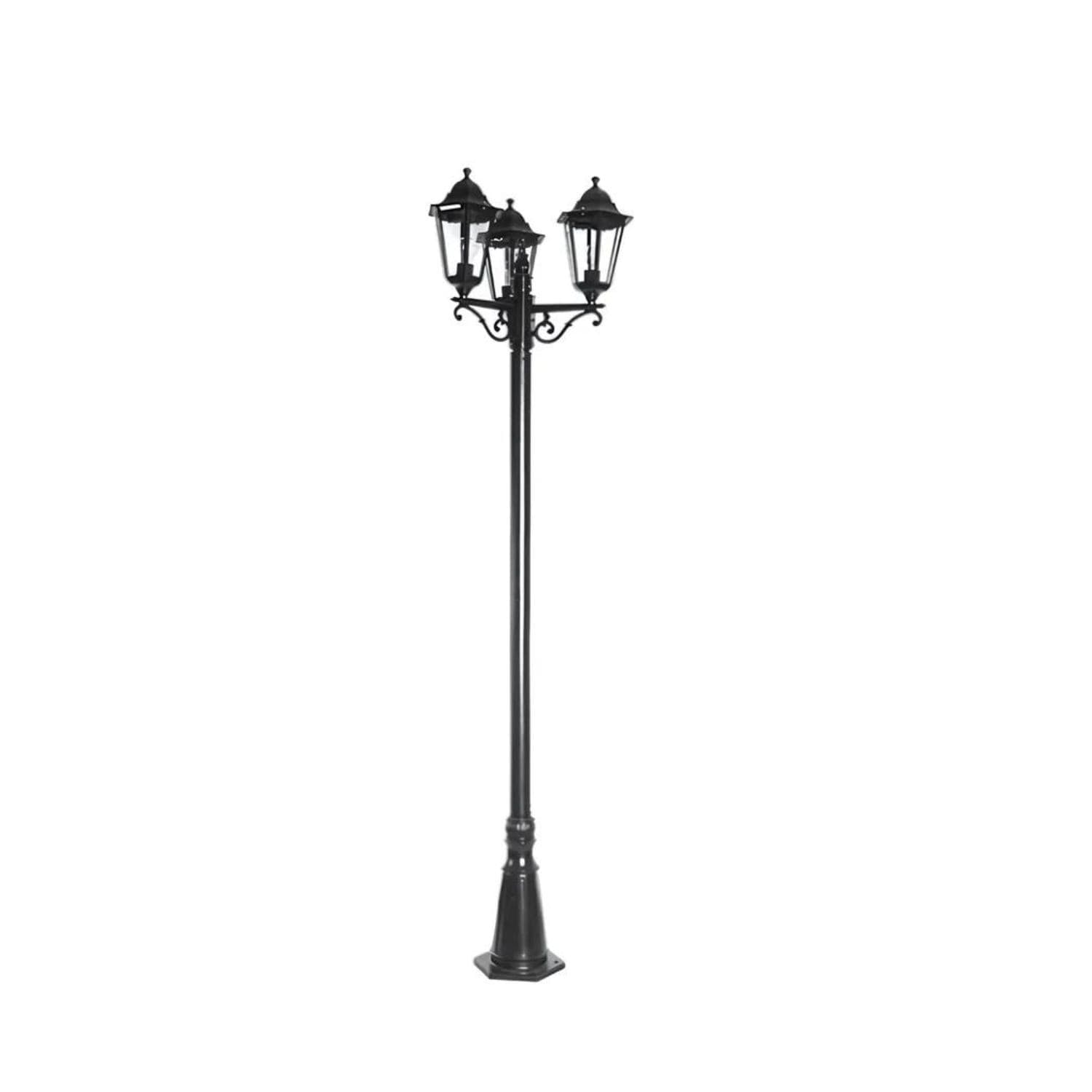 Poliplast-Lampione-Con-3-Lanterne-Susanna