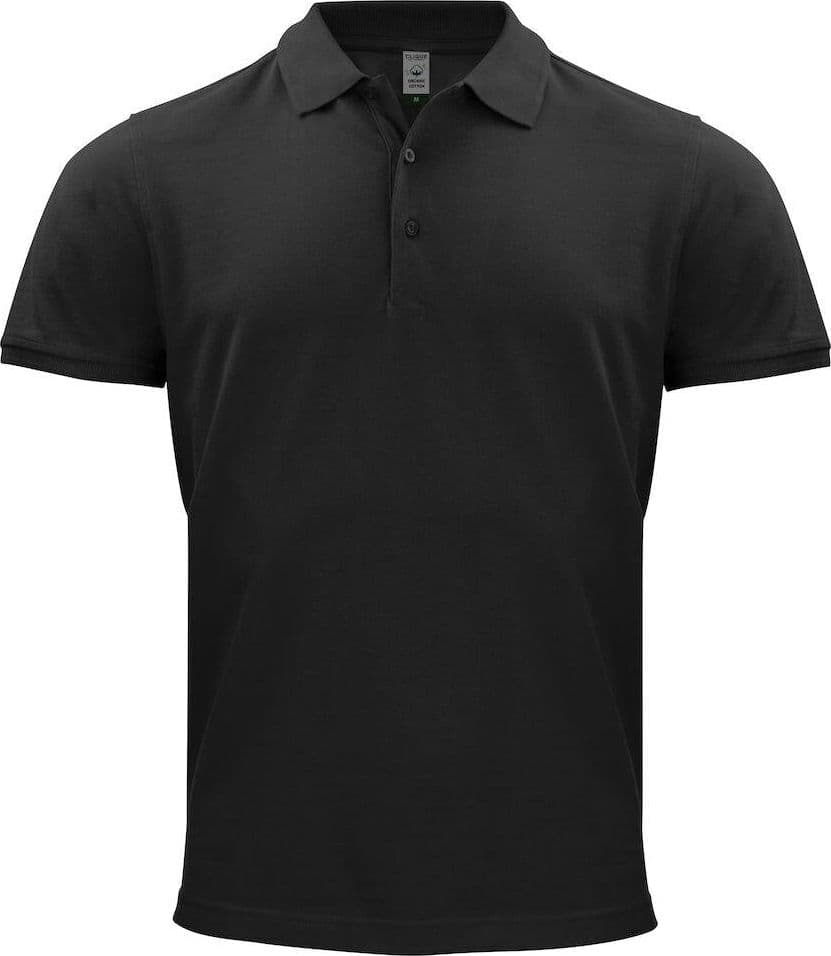 Polo Classic Organico Nero Polo Uomo Manica Corta Ecosostenibile in Polo Dresswork - Como, commercioVirtuoso.it