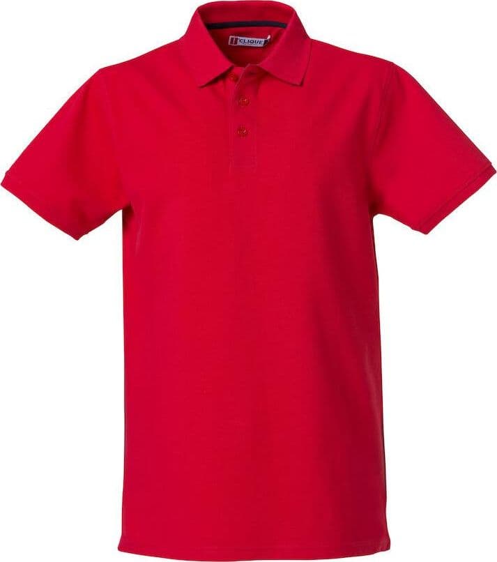 Polo Clique Heavy Rosso 270 Grammi Polo Uomo Manica Corta Premium in Polo Dresswork - Como, commercioVirtuoso.it