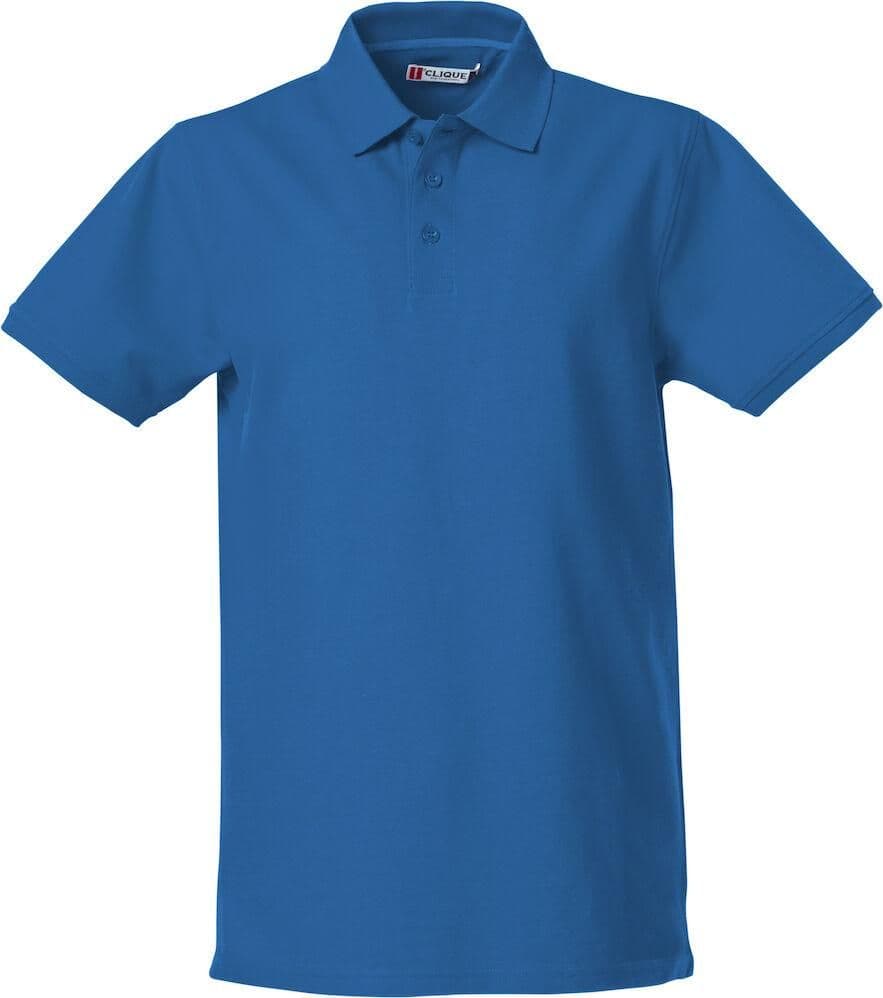 Polo Clique Heavy Royal Azzurro 270 Grammi Polo Uomo Manica Corta Premium in Polo Dresswork - Como, commercioVirtuoso.it