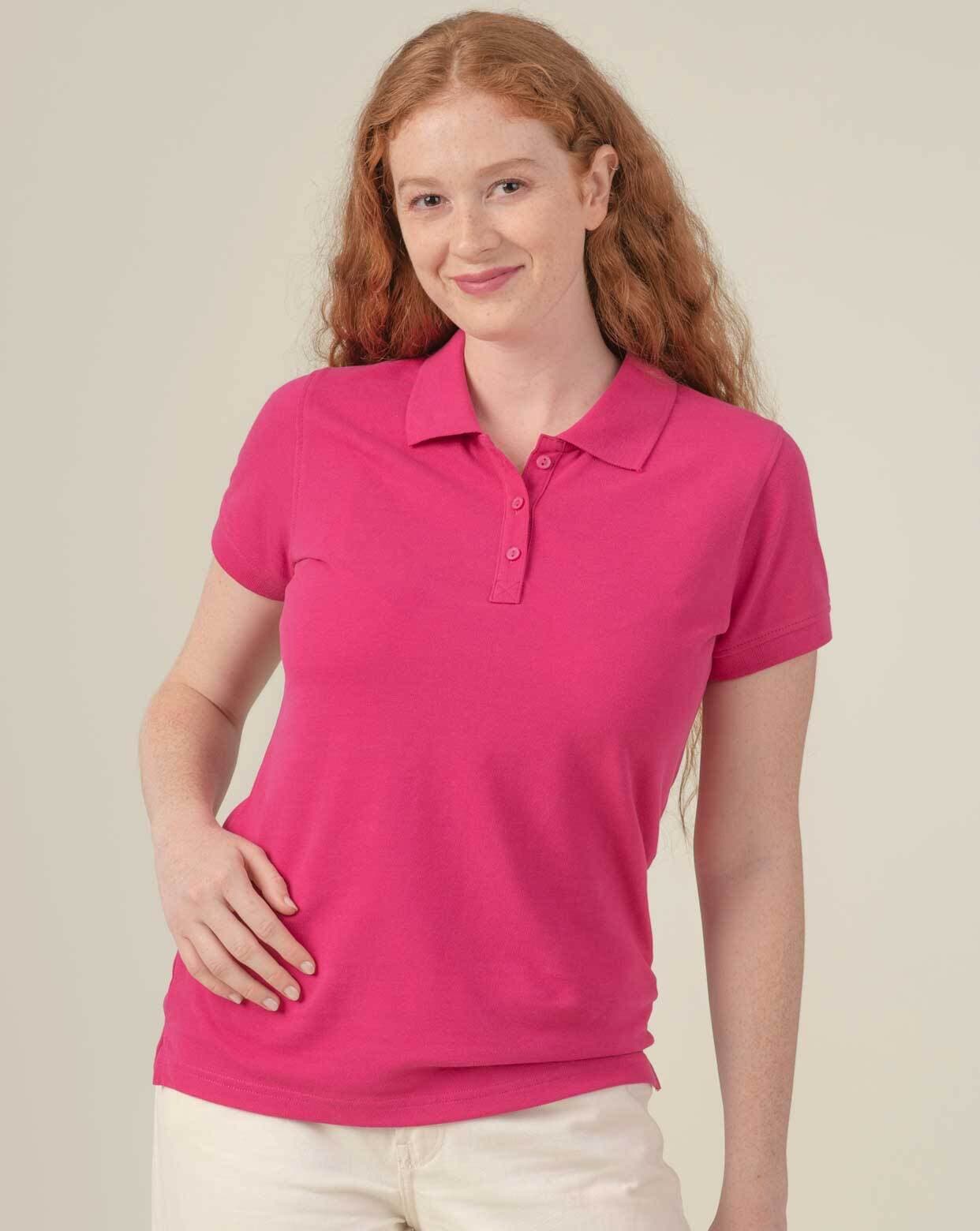 Polo donna regular lady mezza manica 100% cotone - POPL200 in Polo Falco Biancheria - Parete, commercioVirtuoso.it
