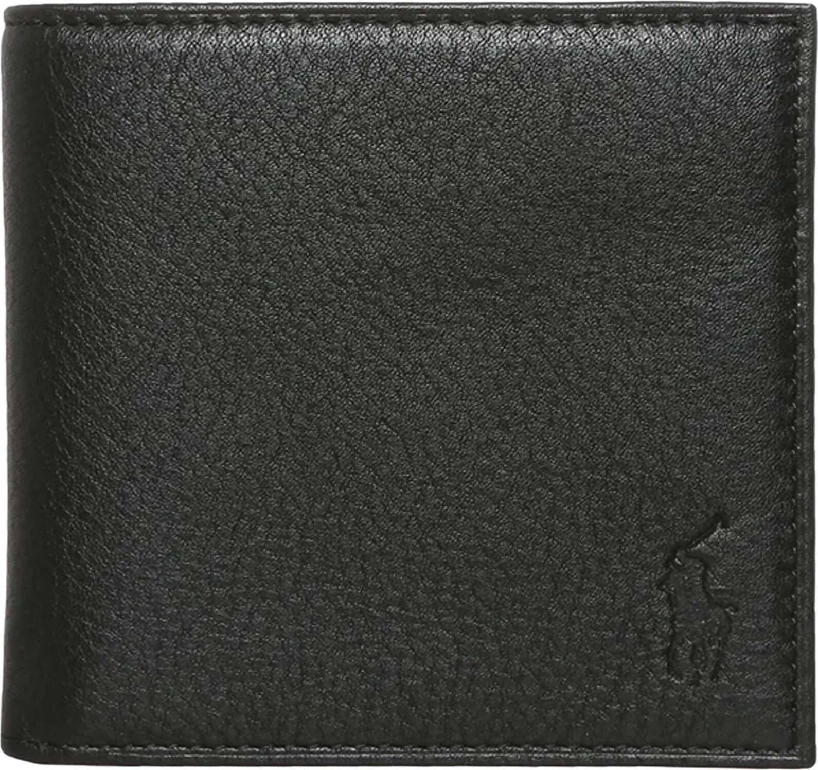 Polo Ralph Lauren Billfold Portafoglio Uomo Con Tasca Portamonete 100% Pelle Nera Porta Carte Di Credito Nero Moda/Uomo/Abbigliamento/Accessori/Portafogli e porta documenti/Portafogli Euforia - Bronte, Commerciovirtuoso.it