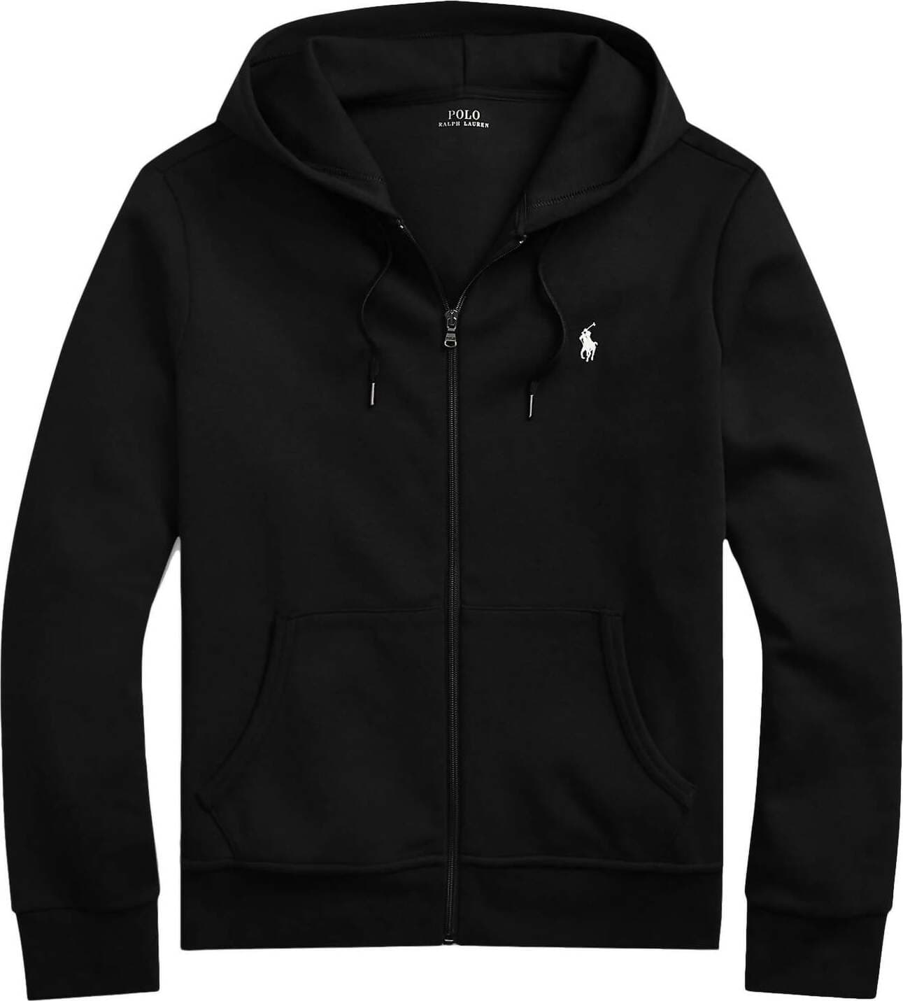 Polo-Ralph-Lauren-Felpa-Uomo-Cappuccio-Zip-Logo-Pony-Ricamato