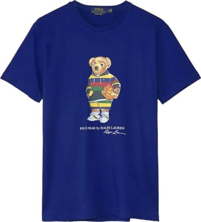 Polo Ralph Lauren T-shirt Uomo Basket Bear Maglia Girocollo Mezze Maniche Orso Moda/Uomo/Abbigliamento/T-shirt polo e camicie/T-shirt Euforia - Bronte, Commerciovirtuoso.it