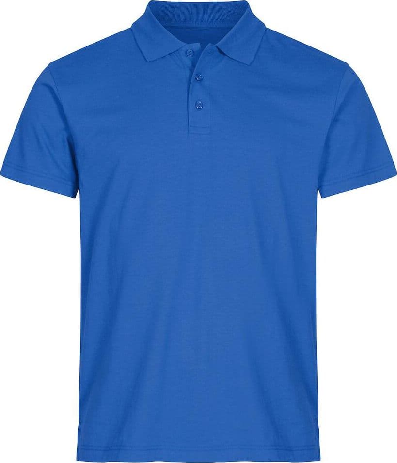 Polo Single Jersey Royal Azzurro Polo Cotone Manica Corta in Polo Dresswork - Como, commercioVirtuoso.it