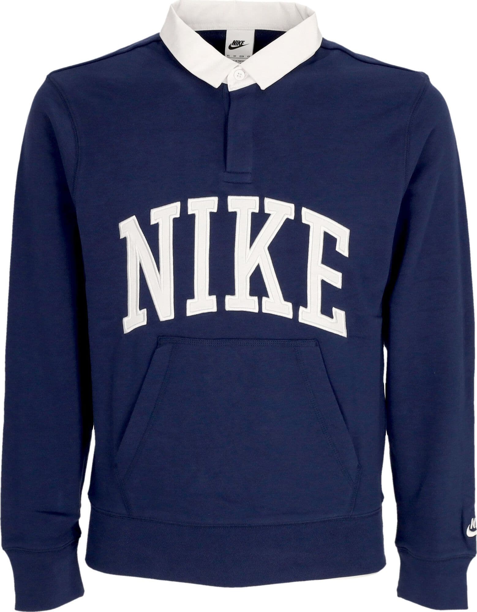 Nike Polo Manica Lunga Uomo Club L/s Polo Midnight Navy/white da uomo in Polo Drestige - Casamassima, commercioVirtuoso.it
