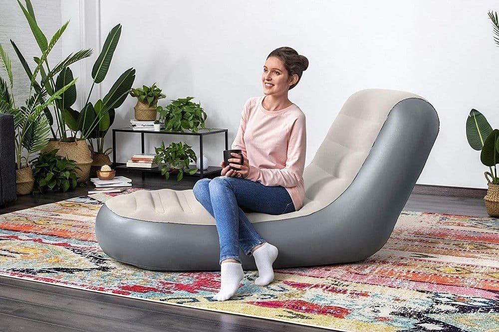 Poltrona Gonfiabile Chaise Sport Lounger 165x84x79 Cm Superficie Floccata 75064 Giochi e giocattoli/Sport e giochi all'aperto/Giochi aquatici e piscine per bambini/Canotti e gonfiabili galleggianti Trade Shop italia - Napoli, Commerciovirtuoso.it