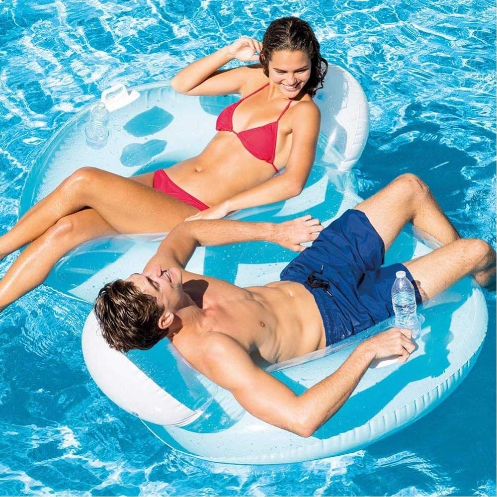 Poltrona Materassino Gonfiabile 2 Posti Con Schienale E Portabibite Mare Giocattoli e infanzia > Piscine > Canotti e Gonfiabili Trade Shop italia - Napoli, Commerciovirtuoso.it