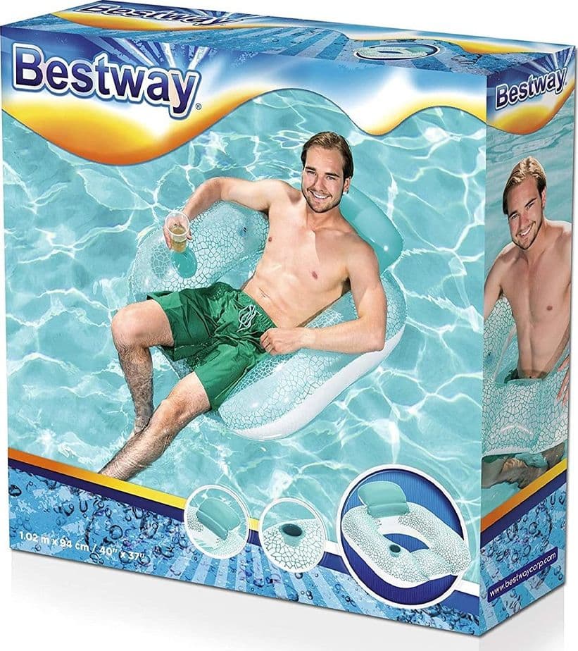 Poltrona Materassino Gonfiabile Piscina Mare Relax Adulti Con Portabicchiere Giochi e giocattoli/Sport e giochi all'aperto/Giochi aquatici e piscine per bambini/Canotti e gonfiabili galleggianti Trade Shop italia - Napoli, Commerciovirtuoso.it