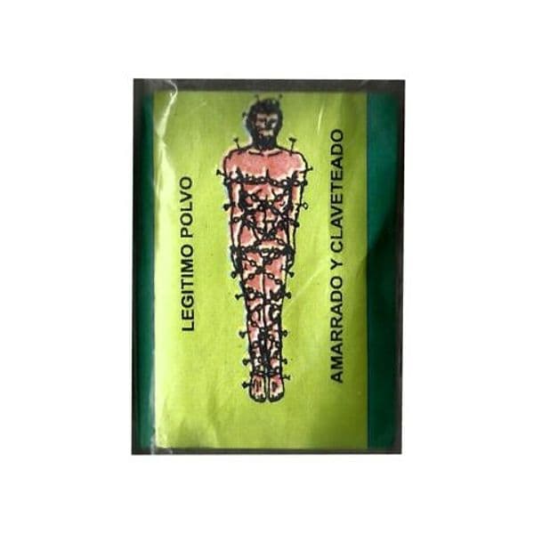 POLVERE ESOTERICA LEGITIMO POLVO AMARRADO Y CLAVETEADO in Polveri esoteriche Agbon - Martinsicuro, commercioVirtuoso.it