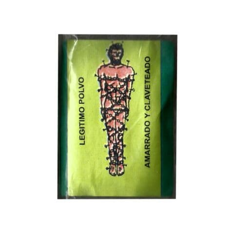 POLVERE ESOTERICA LEGITIMO POLVO AMARRADO Y CLAVETEADO