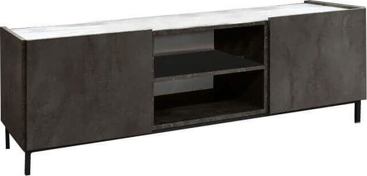 POLYHYMNIA---porta-tv-moderno-di-design-cm-160-x-45-x-51-h-Antracite-Milani-Home