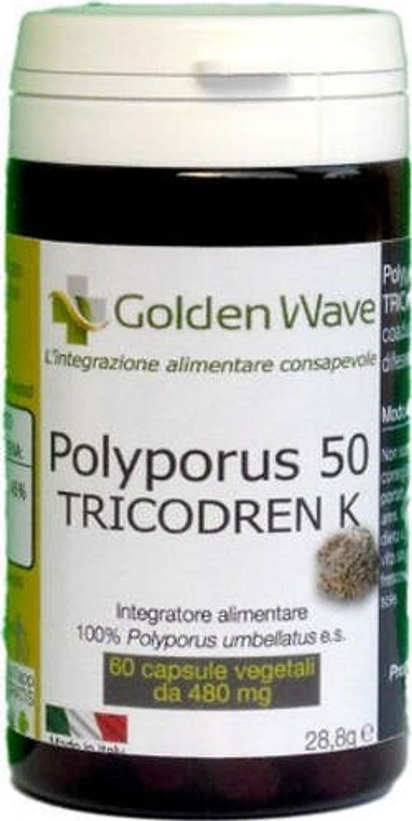 POLYPORUS-50-TRICODREN-K-60-CAPSULE-Golden-Wave