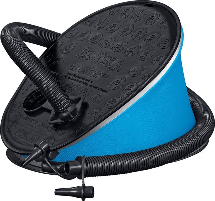 Pompa A Piede 29x22 Cm Volume 1.600 Cc Gonfia/sgonfia 3 Adattatori Valvola 62005 Giochi e giocattoli/Sport e giochi all'aperto/Giochi aquatici e piscine per bambini/Canotti e gonfiabili galleggianti Trade Shop italia - Napoli, Commerciovirtuoso.it