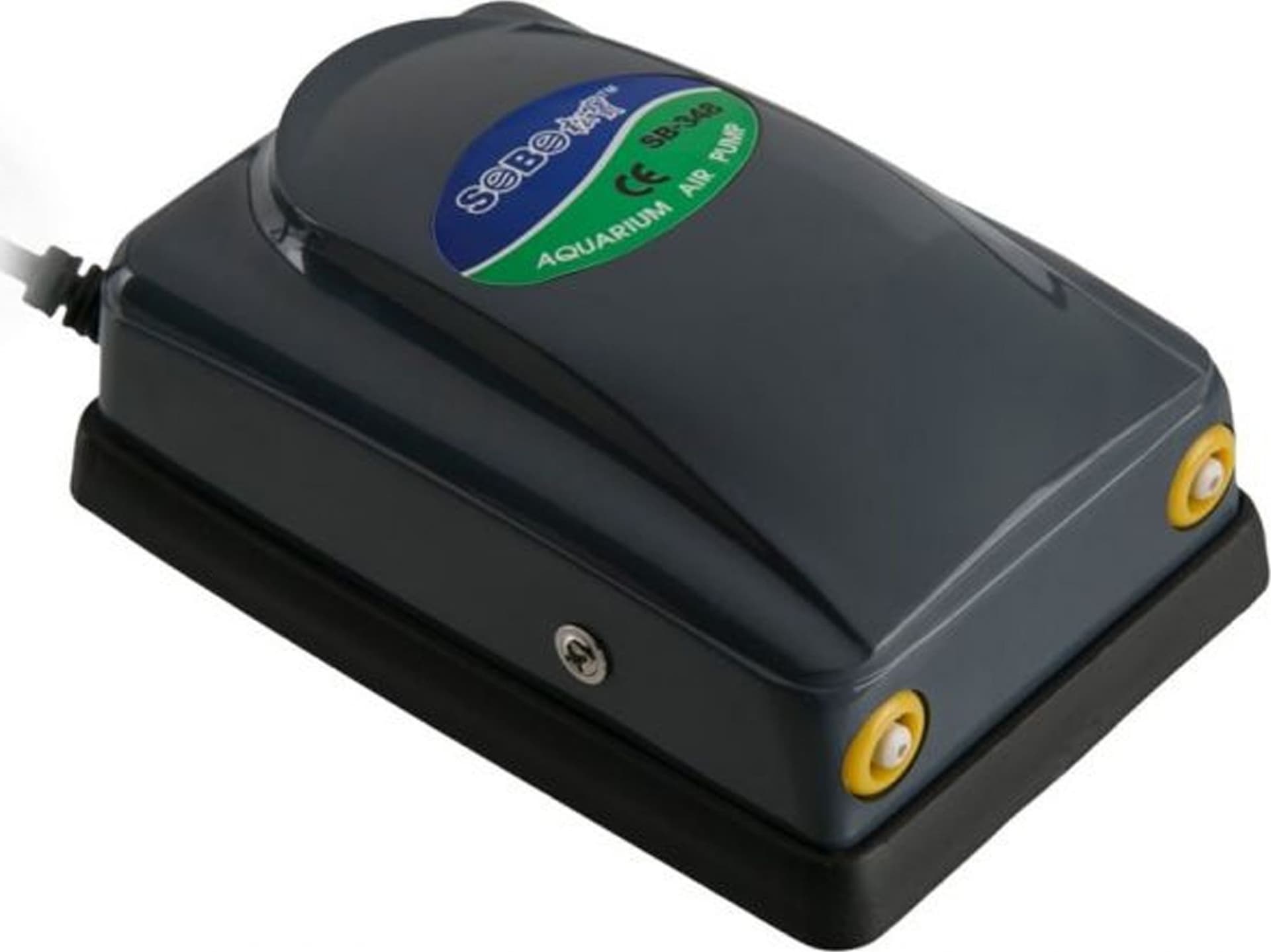 Pompa-Aria-Areatore-Aeratore-Per-Acquario-A-2-Vie-Senza-Regolatore-2-X-4l/min-5w