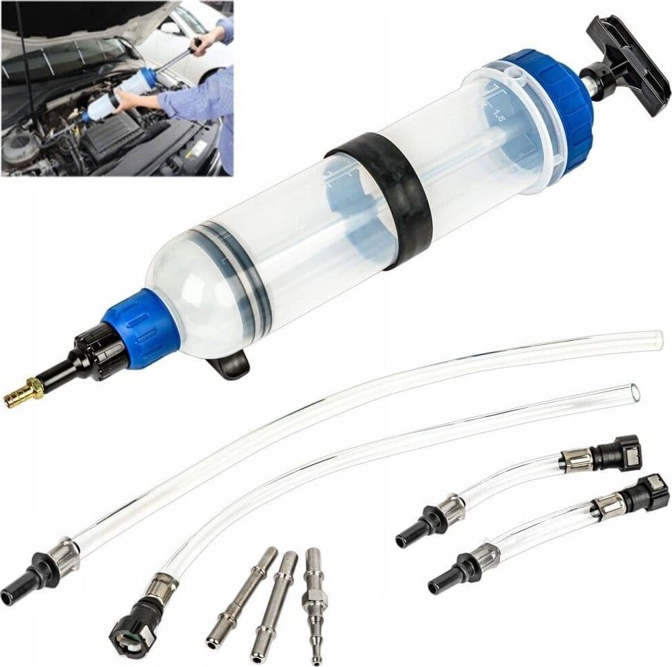 Pompa Di Aspirazione Per Estrazione Olio Gasolio 1500 Ml Siringa Manuale 07289 Auto e Moto > Accessori e Ricambi Auto Trade Shop italia - Napoli, Commerciovirtuoso.it