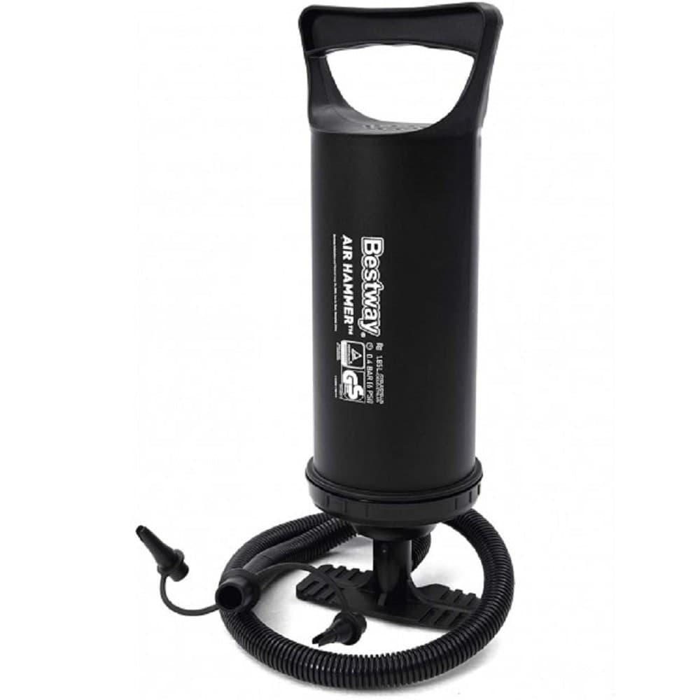 Pompa Di Gonfiaggio Manuale 36 Cm Volume 1.850 Cc 3 Adattatori Per Valvola 62003 Sport e tempo libero/Attività ricreative all'aperto/Camping e outdoor/Letti e accessori da campeggio/Pompe/Pompe manuali Trade Shop italia - Napoli, Commerciovirtuoso.it
