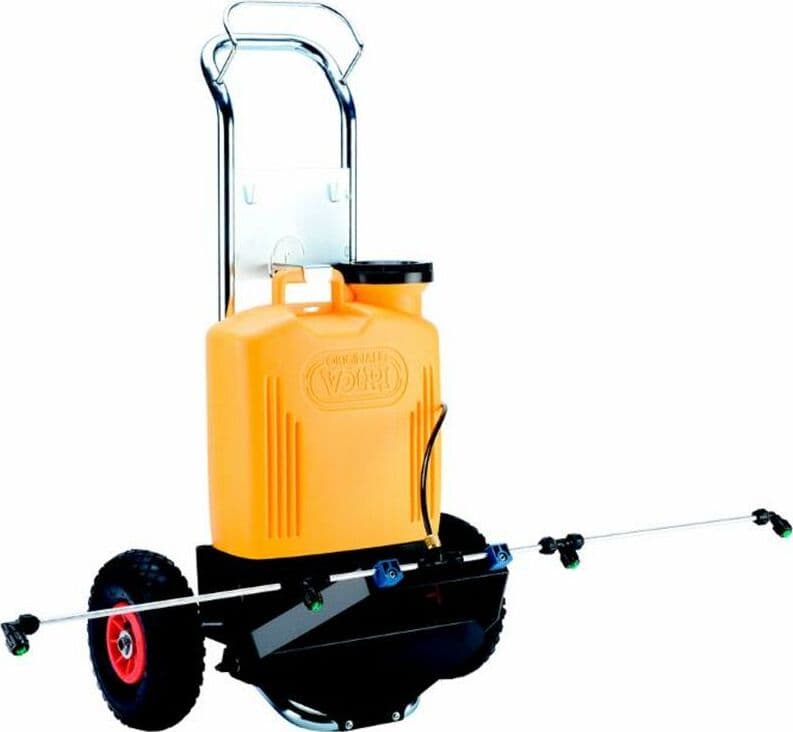 Pompa elettronica con carrello 15 lt Confezione da 1pz in Serbatoi carburante GardenStore - Novellara, commercioVirtuoso.it