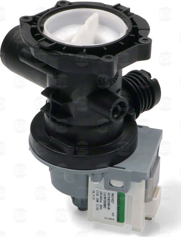 Pompa Scarico M327 25W - T2107 30W Askoll per Lavatrice Indesit, Whirlpool