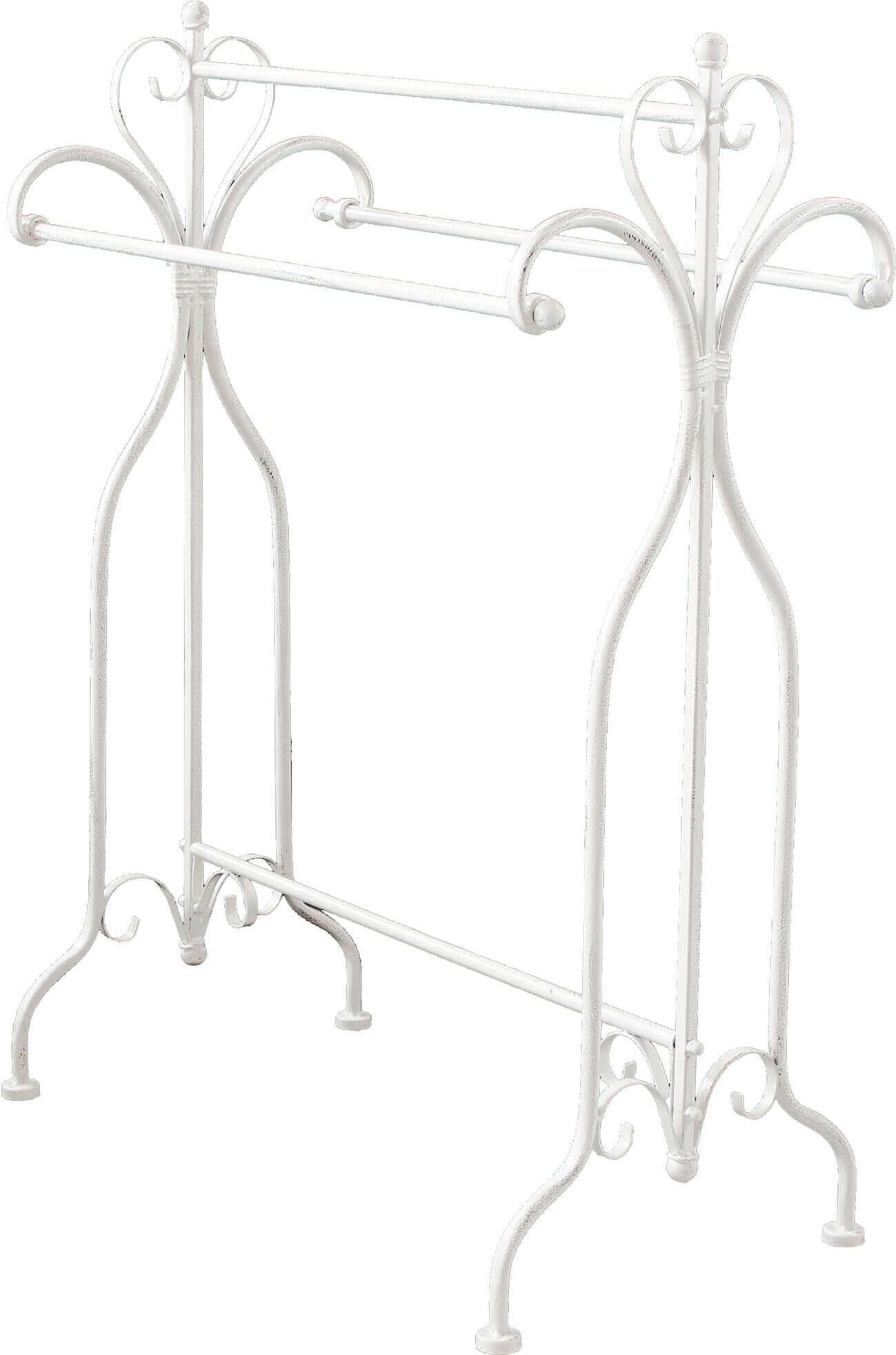 porta-asciugamani-stile-provenzale-in-ferro-verniciato-Bianco-Milani-Home