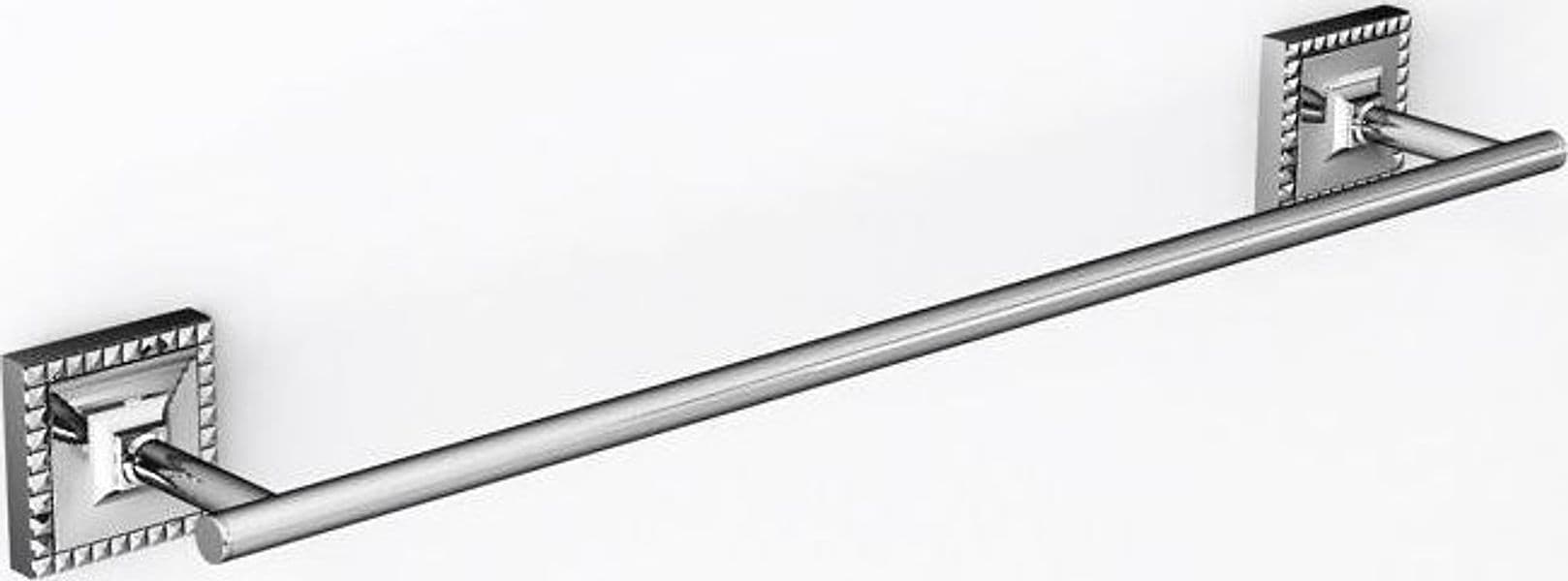 Porta Asciugamano Da Parete In Abs Cromato E In Acciaio Inox Serie Plaisir 45 Cm Made In Italy Design Moderno in Portasciugamani da parete Arca Concept - Brescia, commercioVirtuoso.it