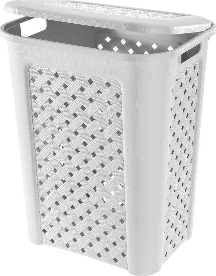 Porta biancheria Tontarelli 30 L, 37,5x27,5x46,8 cm Bianco Arianna Casa e cucina/Organizzazione interni/Organizzazione lavanderia/Ceste per la biancheria Scontolo.net - Potenza, Commerciovirtuoso.it