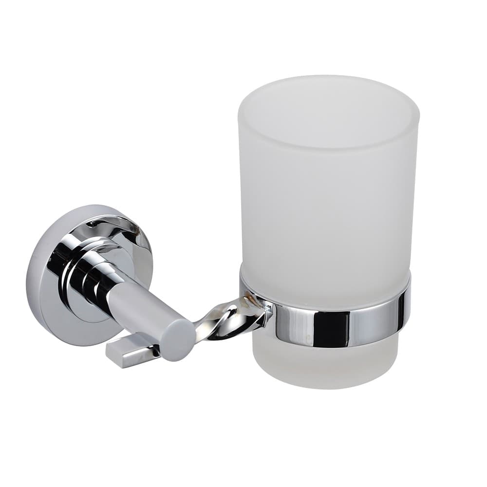 Porta Bicchiere per Spazzolino da Bagno Narciso a Parete Ottone Cromato Casa e cucina/Bagno/Accessori per il bagno/Dosatori e porta accessori/Bicchieri porta spazzolini Ogomondo - Martina Franca, Commerciovirtuoso.it
