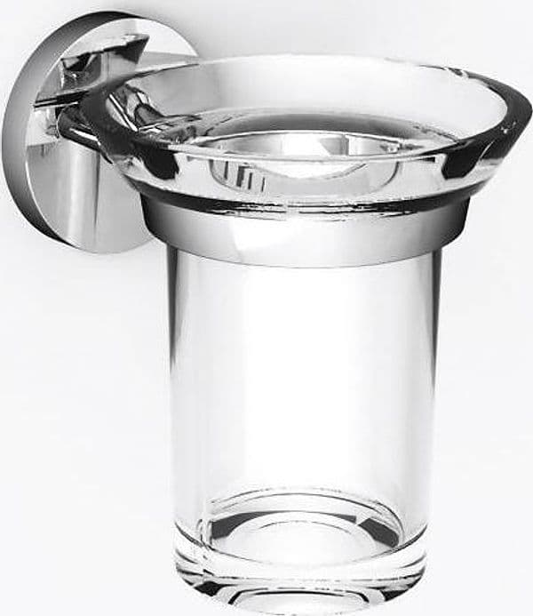 Porta Bicchiere Spazzolini Abs Cromato Serie Zero Made In Italy Design Moderno Porta Bicchiere Da Parete Acciaio Inox Arca Concept in Bicchieri porta spazzolini Arca Concept - Brescia, commercioVirtuoso.it
