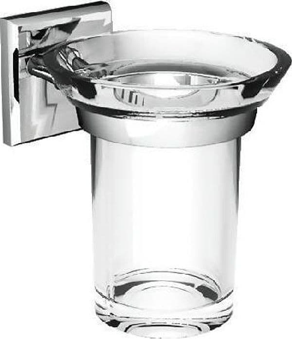 Porta Bicchiere Spazzolini Da Parete In Abs Cromato E In Acciaio Inox Porta Bicchiere Spazzolini Da Muro Serie Mia Made In Italy Design Moderno in Bicchieri porta spazzolini Arca Concept - Brescia, commercioVirtuoso.it
