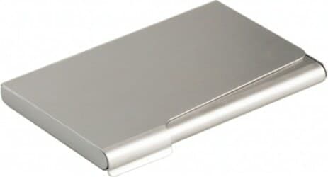 Porta biglietti da visita Business Card Box - 9x5 5 cm - alluminio - Durable Cancelleria e prodotti per ufficio/Archivio ufficio e accessori per scrivania/Accessori da scrivania e archiviazione/Porta biglietti da visita Eurocartuccia - Pavullo, Commerciovirtuoso.it