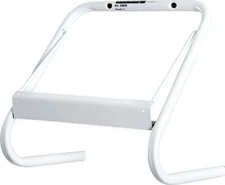 Porta bobina asciugatutto da muro - metallo - bianco - Perfetto Commercio Industria e Scienza/Forniture sanitarie e igieniche/Accessori e sanitari bagno/Supporti per asciugamani di carta commerciali Eurocartuccia - Pavullo, Commerciovirtuoso.it