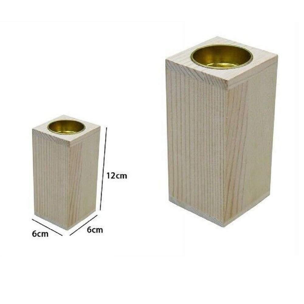 Porta Candela Base Portacandela Lumini In Legno Naturale 12cm Decorazione 53737a Casa, arredamento e bricolage > Decorazione della casa Trade Shop italia - Napoli, Commerciovirtuoso.it