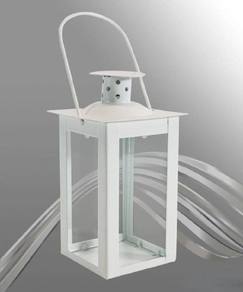 Porta Candela Lanterna Bianca Vetro Metallo Bomboniera Matrimonio Camino 87360 Casa, arredamento e bricolage > Articoli da Giardino > Arredo giardino > Decorazione della casa > Prodotti Da Esterno Trade Shop italia - Napoli, Commerciovirtuoso.it