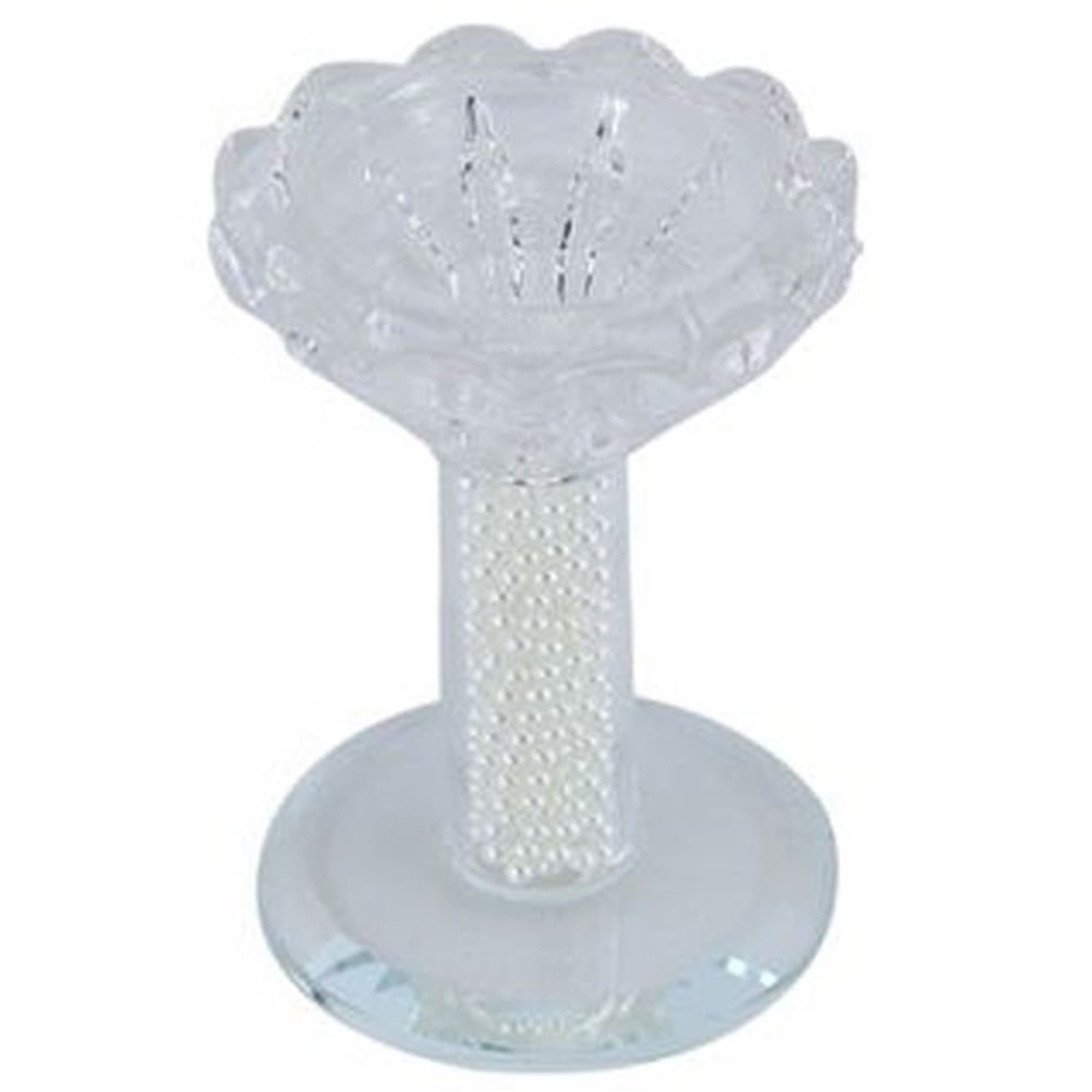 Porta Candela Vetro Perle Candeliere Idea Regalo Bomboniera Cristallo 8.5x5.8 Cm Casa e cucina/Decorazioni per interni/Candele e portacandele/Portacandele/Portacandele a colonna Trade Shop italia - Napoli, Commerciovirtuoso.it