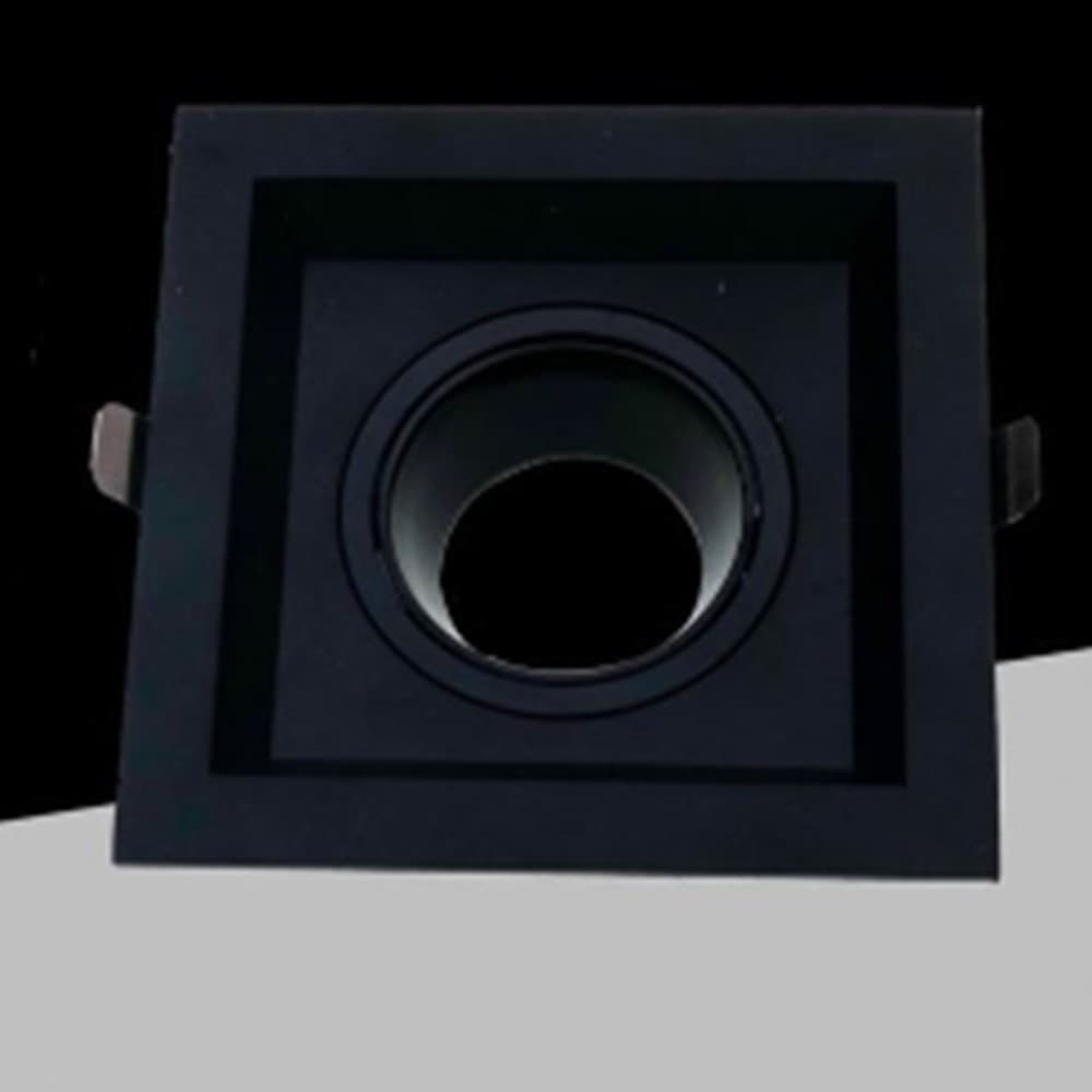 PORTA FARETTO ORIENTABILE DA INCASSO NERO PER LAMPADINE GU10 / GU5.3 P33-GU10-N1 in Faretti da soffitto Trade Shop italia - Napoli, commercioVirtuoso.it