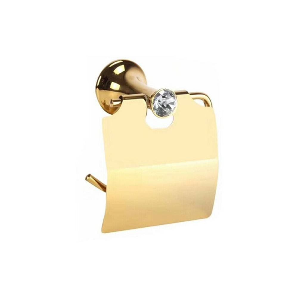 Porta Rotolo Carta Igienica Muro Toilette Parete Dorato Oro Arredo Bagno Dgo-108 in Porta carta igienica Trade Shop italia - Napoli, commercioVirtuoso.it