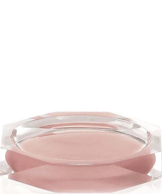Porta-sapone-appoggio-CH11-10-Chanelle-Trasparente-rosa-Gedy