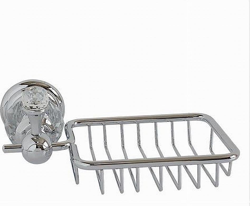 PORTA SAPONE CON MENSOLA MONTAGGIO PARETE ACCESSORIO ARREDO BAGNO CRYSTAL 52824 in Mensole Trade Shop italia - Napoli, commercioVirtuoso.it