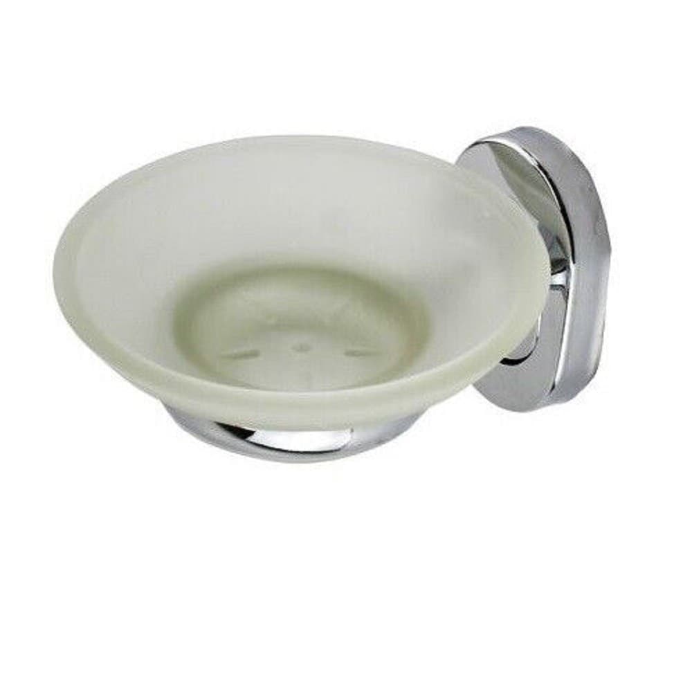 Porta Sapone Saponetta Con Piattino Vetro Satinato Parete Accessorio Bagno 69185 Casa e cucina/Bagno/Accessori per il bagno/Dosatori e porta accessori/Portasapone Trade Shop italia - Napoli, Commerciovirtuoso.it