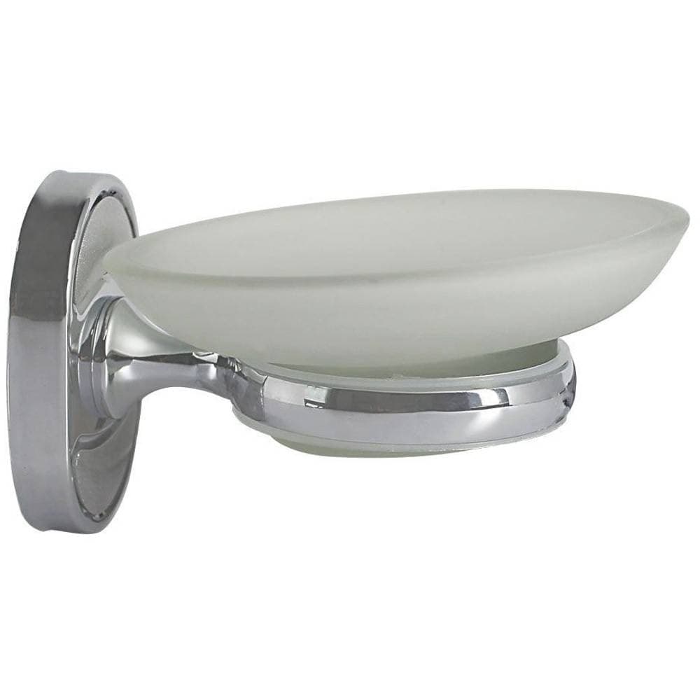 Porta Sapone Saponetta Con Piattino Vetro Satinato Parete Bagno Ovale 52009 Casa, arredamento e bricolage > Accessori Bagno > Set da Bagno Trade Shop italia - Napoli, Commerciovirtuoso.it