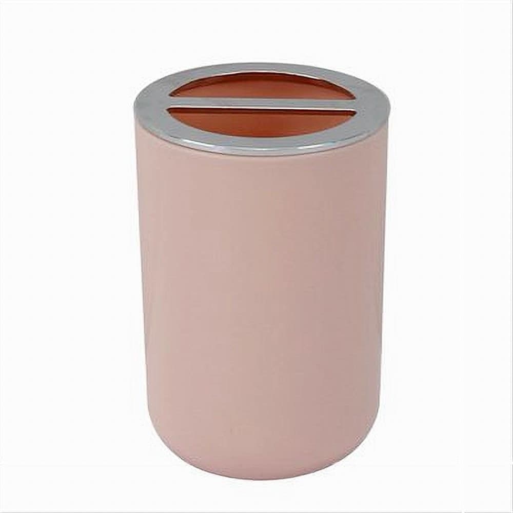 Porta Spazzolini Bicchiere Accessori Bagno 2 Fori Rosa Silver Contenitore 79869 Casa, arredamento e bricolage > Accessori Bagno > Set da Bagno Trade Shop italia - Napoli, Commerciovirtuoso.it