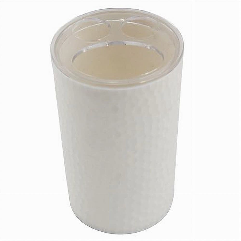 PORTA SPAZZOLINI BICCHIERE ACCESSORIO BAGNO BIANCO 3 FORI PORTASPAZZOLINI 10435 in Porta spazzolini Trade Shop italia - Napoli, commercioVirtuoso.it