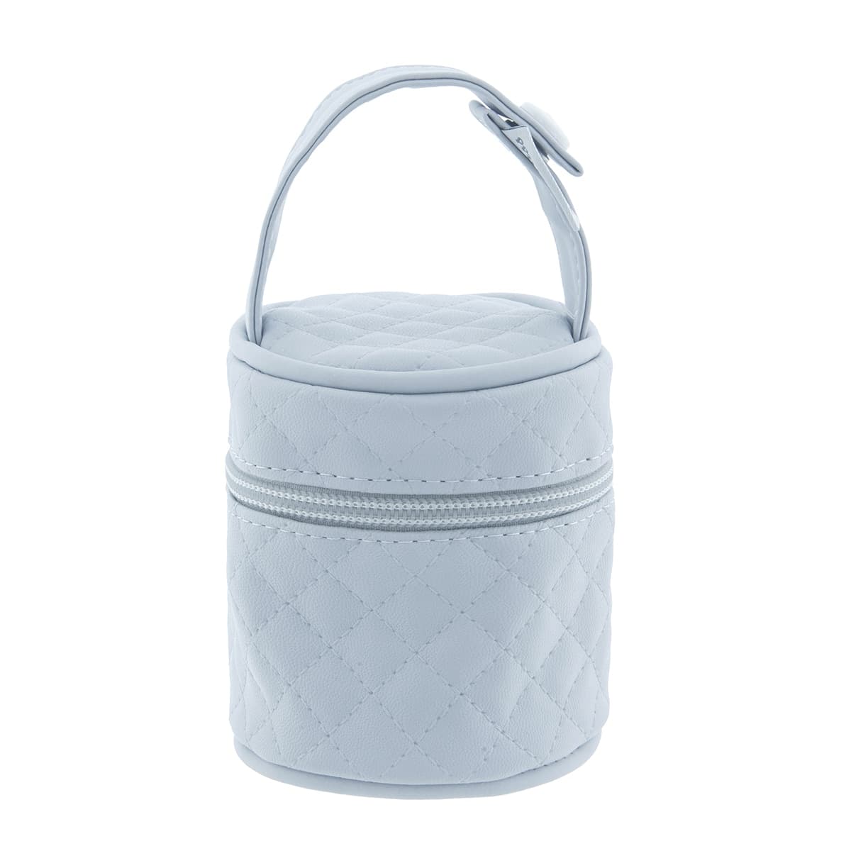 Porta Succhietto Sara Azzurro 8.5X8.5X11 Cm Prima infanzia/Succhietti e massaggiagengive/Porta succhietto La Casa Del Bebè - Napoli, Commerciovirtuoso.it