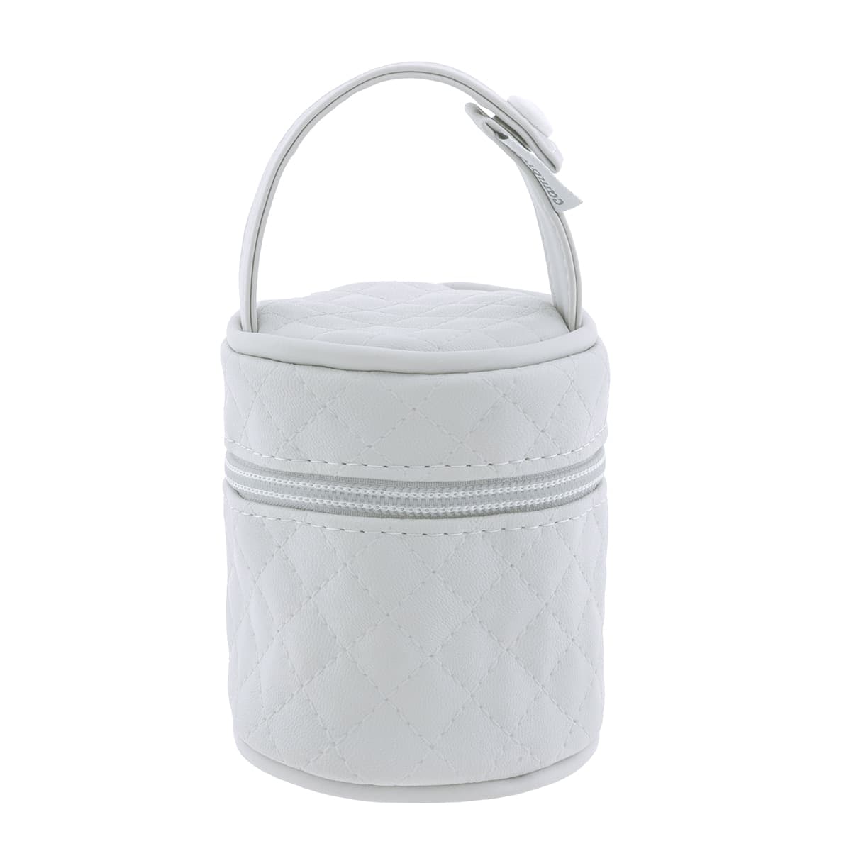 Porta Succhietto Sara Grigio 8.5X8.5X11 Cm Prima infanzia/Succhietti e massaggiagengive/Porta succhietto La Casa Del Bebè - Napoli, Commerciovirtuoso.it