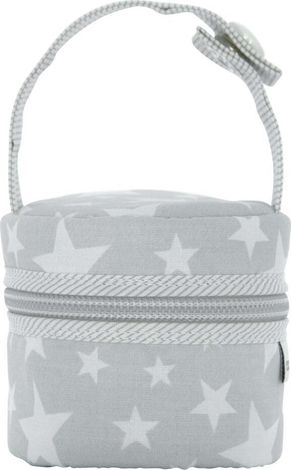 Porta Succhietto Star Grigio 8.5X8.5X11 Cm Prima infanzia/Succhietti e massaggiagengive/Porta succhietto La Casa Del Bebè - Napoli, Commerciovirtuoso.it