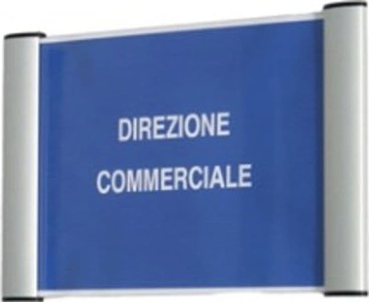 Porta targa appendibile Wall Sign - A4 - 21x30 cm - Tecnostyl Cancelleria e prodotti per ufficio/Archivio ufficio e accessori per scrivania/Lavagne e bacheche/Bacheche messaggi e insegne Eurocartuccia - Pavullo, Commerciovirtuoso.it
