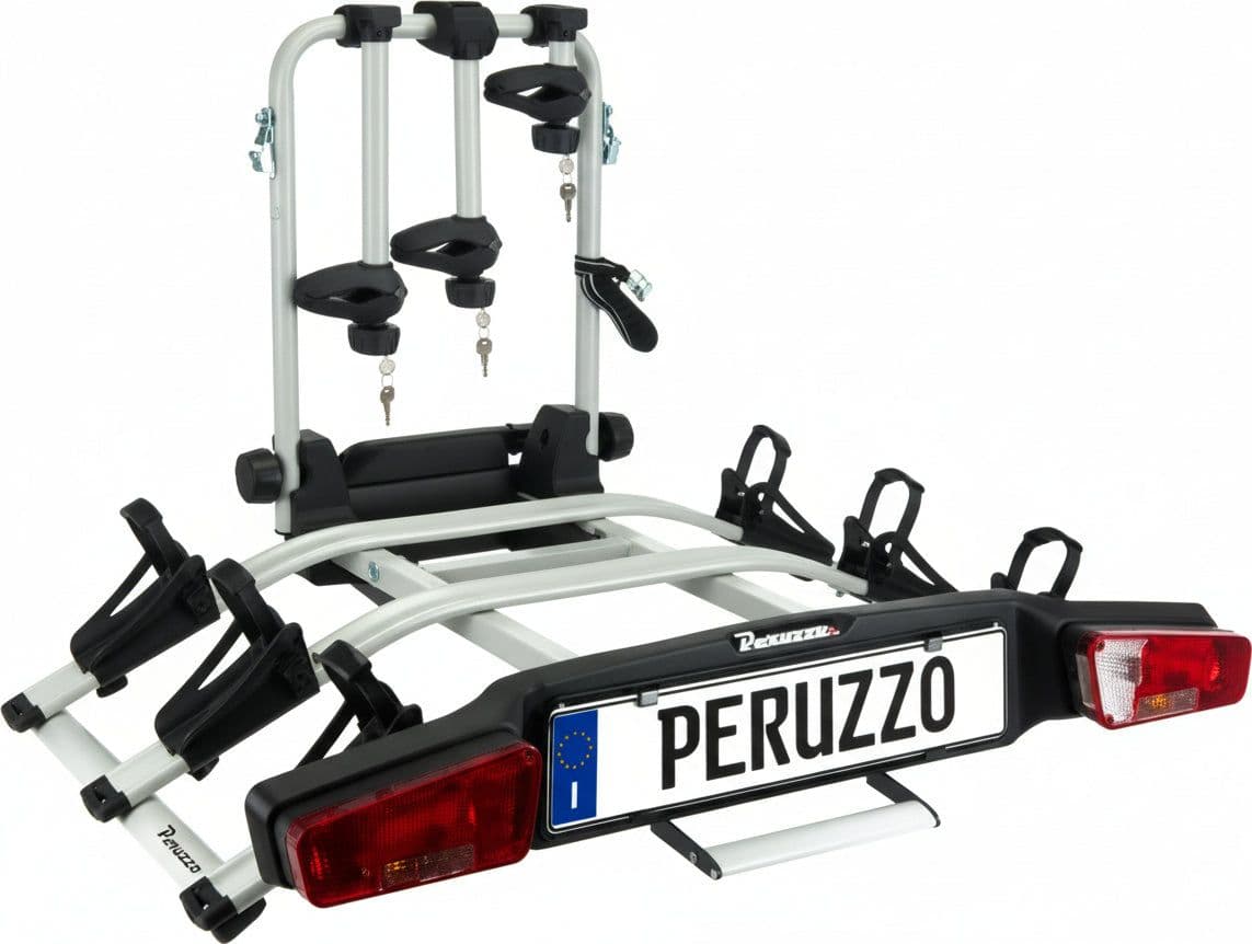 Portabici da gancio traino zephyr 3 e-bikes art. 713/3e - peruzzo Peruzzo Srl