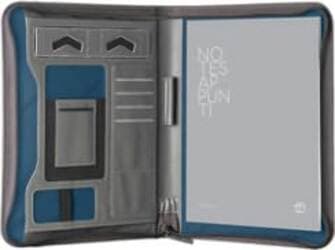 Portablocco con zip Bluegate - 29 x 36 x 4 cm - grigio - In Tempo Cancelleria e prodotti per ufficio/Archivio ufficio e accessori per scrivania/Archivio ufficio/Portablocchi e portamoduli Eurocartuccia - Pavullo, Commerciovirtuoso.it