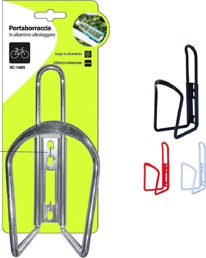 Portaborraccia In Alluminio Per Bicicletta Attacco Universale Colori Vari Xc-1685 Sport e Tempo Libero > Ciclismo > Ricambi per Bici > Sport Trade Shop italia - Napoli, Commerciovirtuoso.it