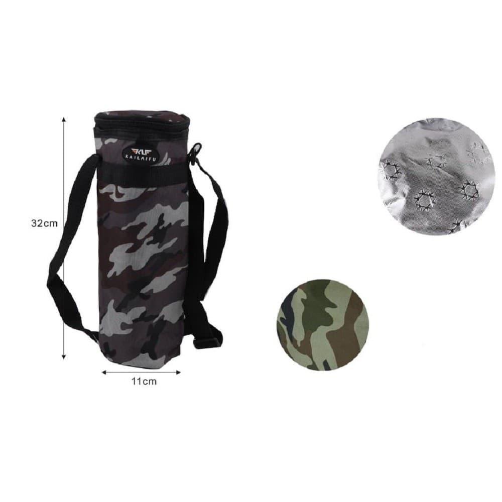 Portabottiglia Termico Militare Borsa 1,5lt Caldo Freddo 11x32cm Escursioni 12816 Casa e cucina/Organizzazione interni/Contenitori e barattoli da cucina/Conservazione cibi/Contenitori per trasporto cibo/Borse frigo Trade Shop italia - Napoli, Commerciovirtuoso.it